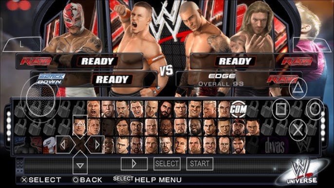 WWE SmackDown vs. RAW 2011 PSP ISO